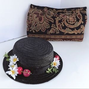 Mary Poppins Toddler Costume Hat & Carpet Bag